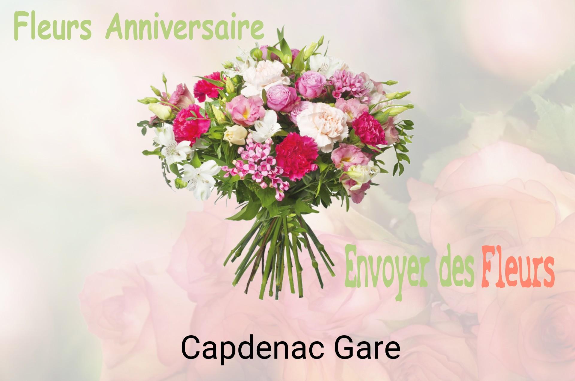 Bouquet de fleurs d’anniversaire livré à Capdenac-Gare